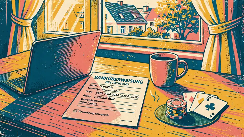 Online-Casino mit Banküberweisung: legal bezahlen